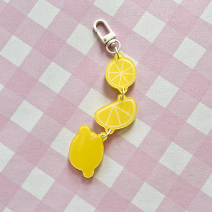 Lemon Linked Keychain image 1