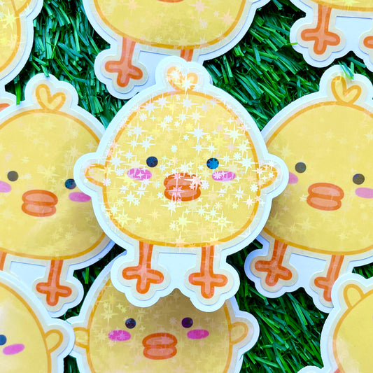 Short Duck Sticker image 0