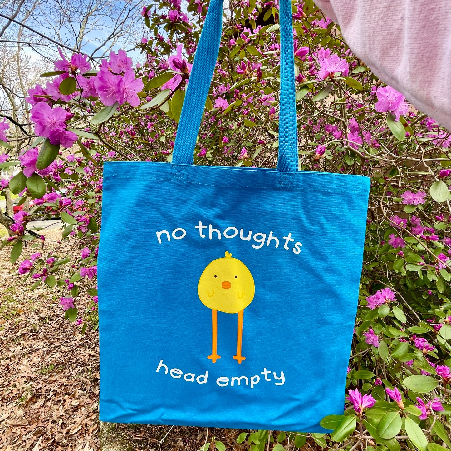 No Thoughts Head Empty Tote Bag image 1