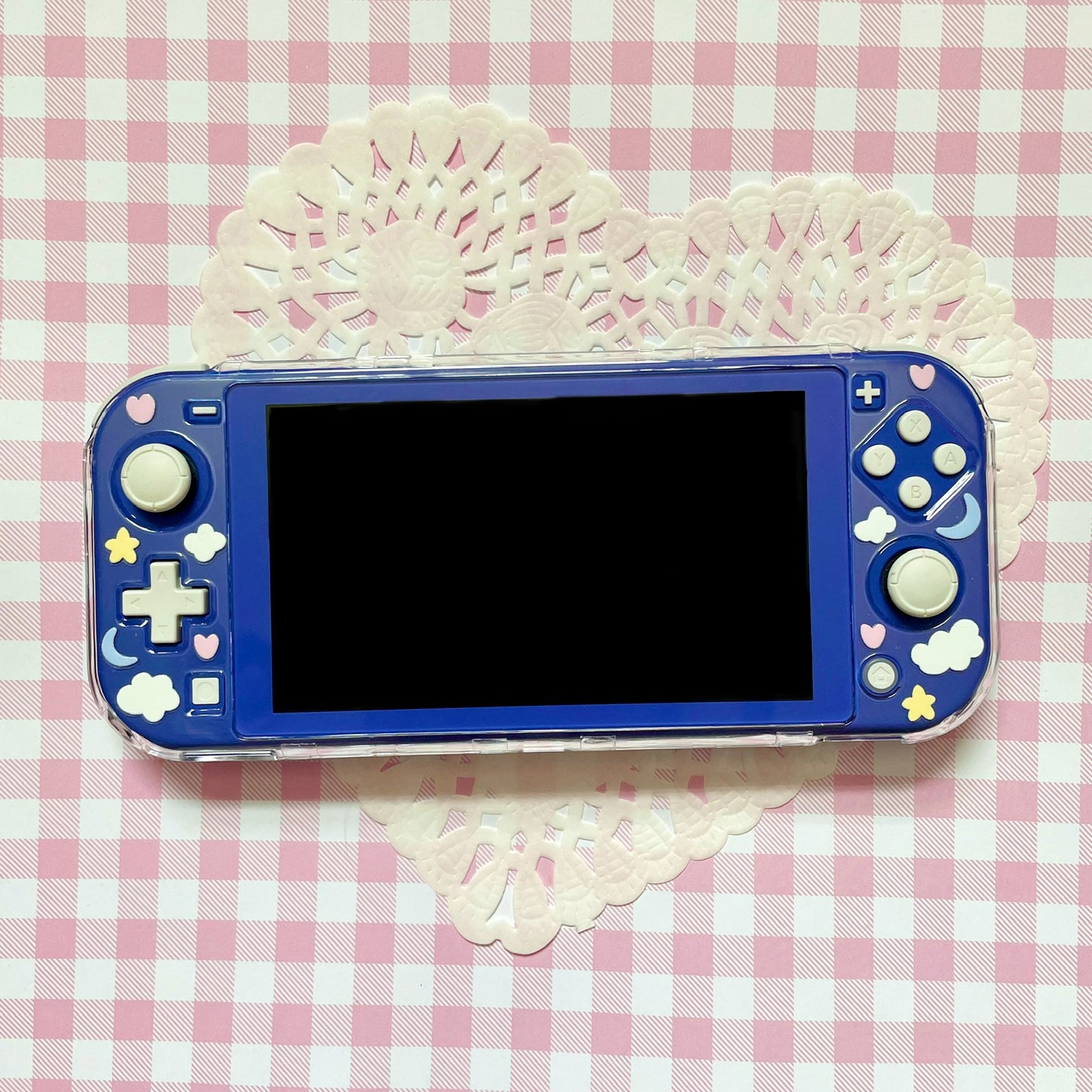 Dreamy Cloud Clear Nintendo Switch Lite Case image 1