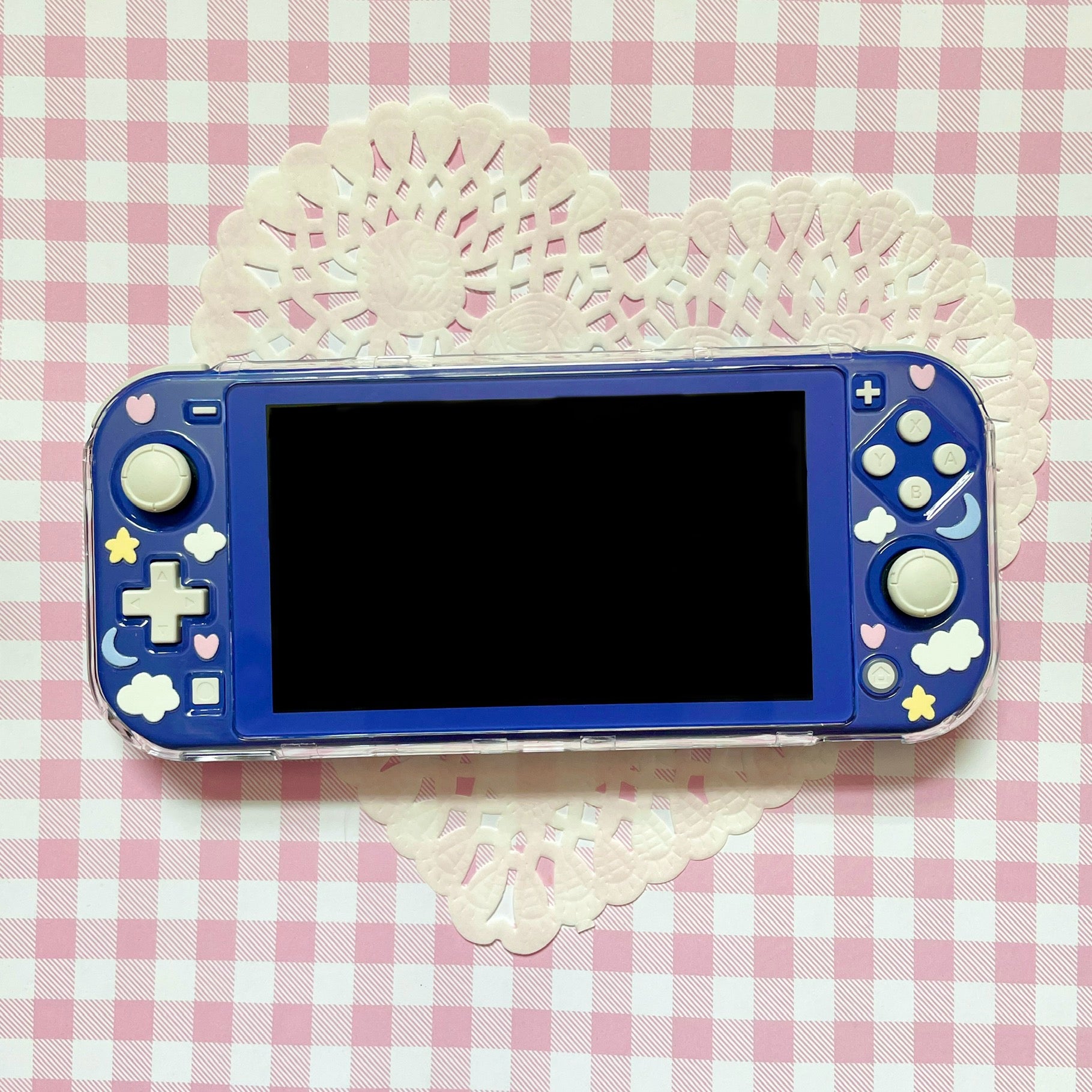 Dreamy Cloud Clear Nintendo Switch Lite Case image 1