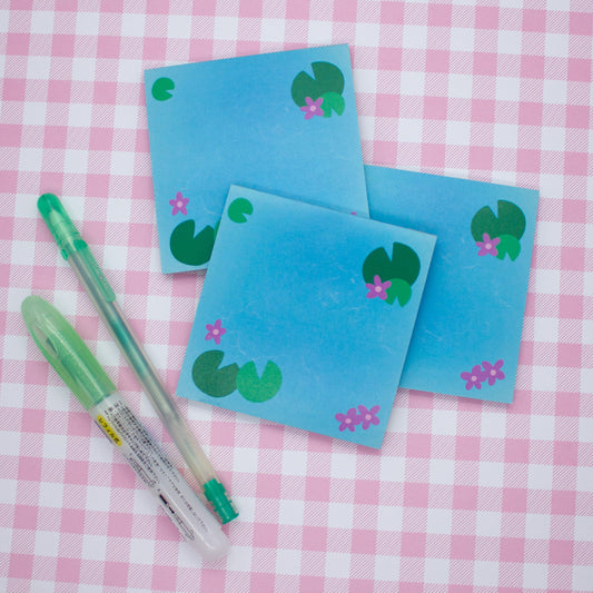 Lily Pad Pond Memo Pad image 0