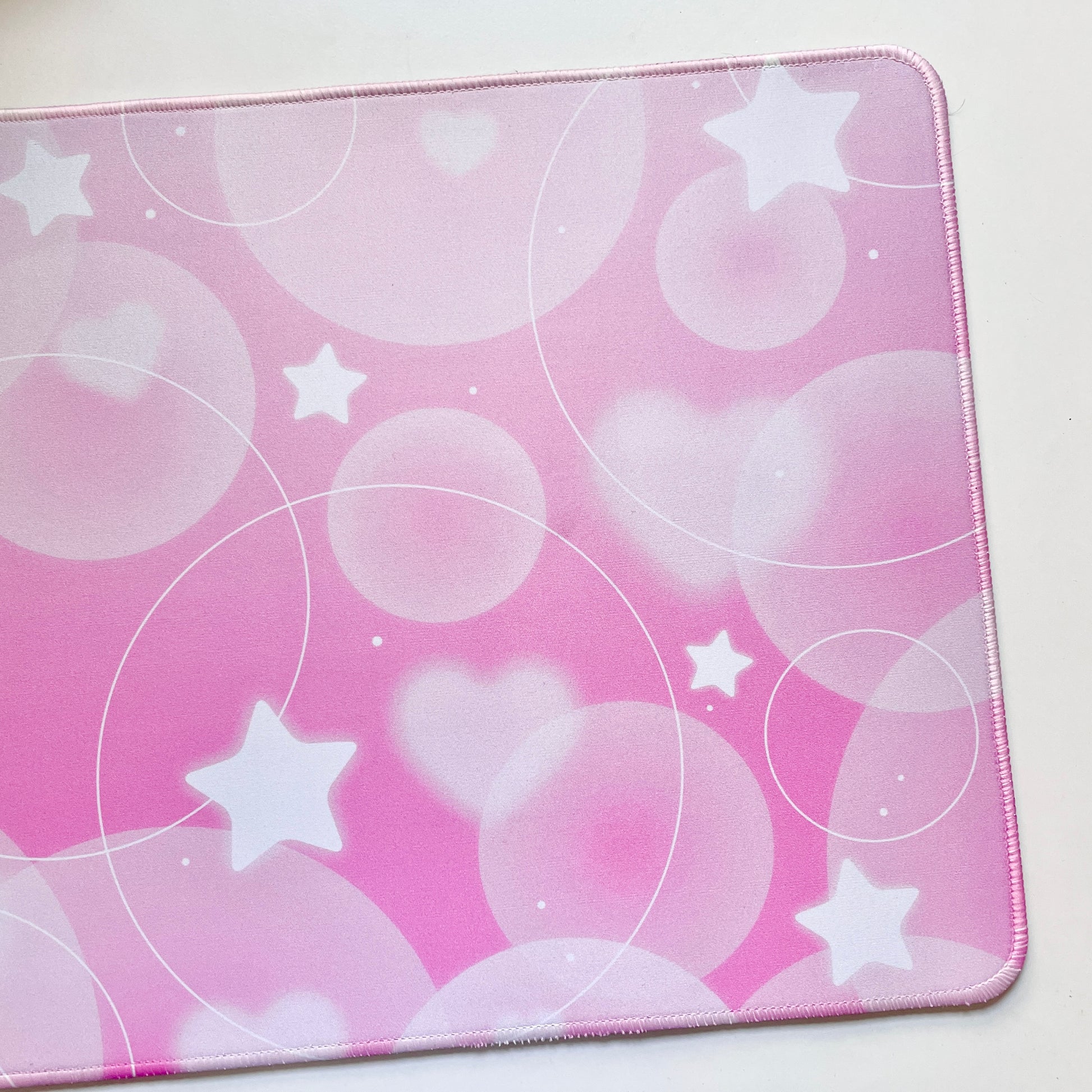 Pink Bubble Desk Mat image 3