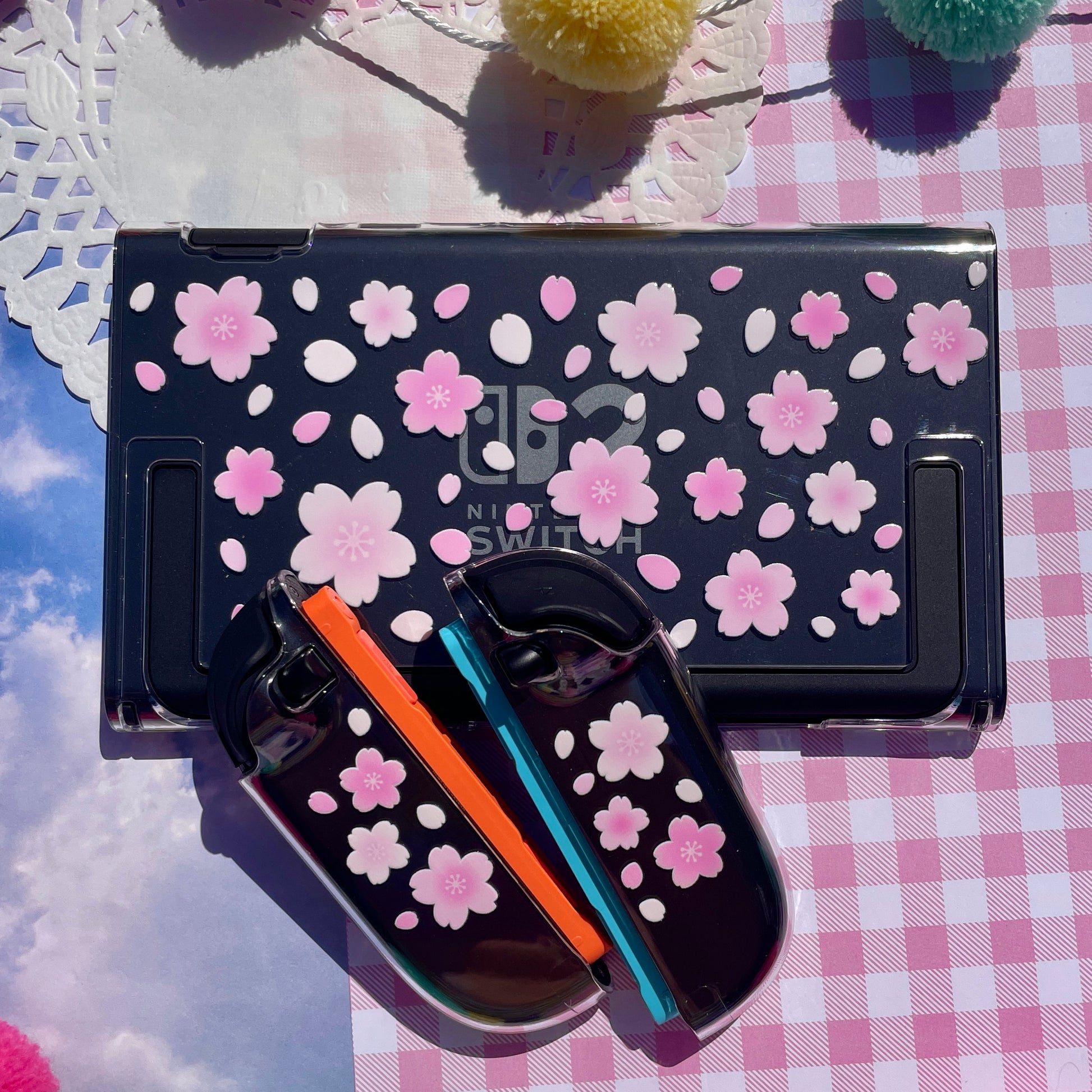 Sakura Clear Nintendo Switch 2 Case image 8