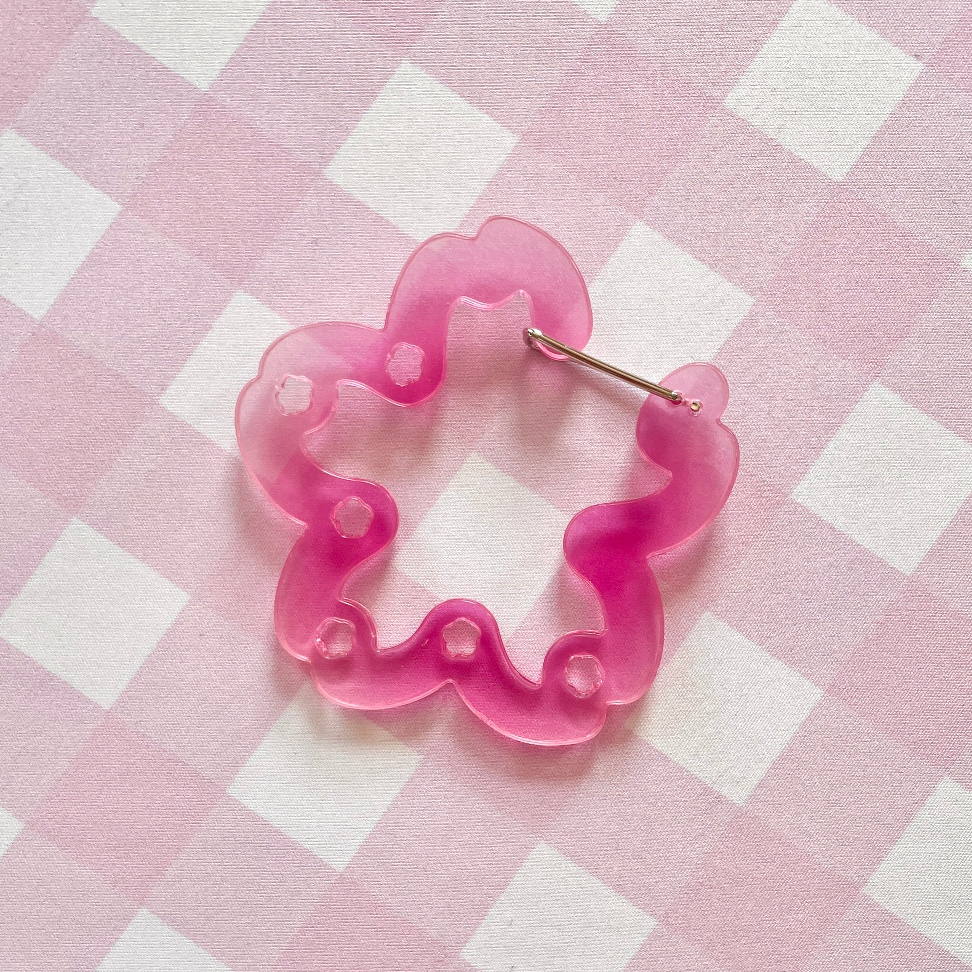 Sakura Acrylic Carabiner image 2