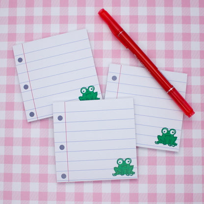 Notepaper Frog Memo Pad image 0