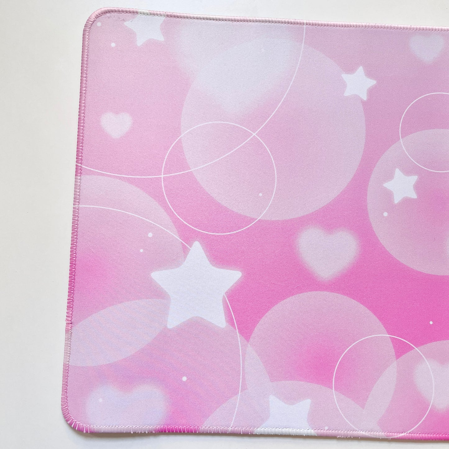 Pink Bubble Desk Mat image 2