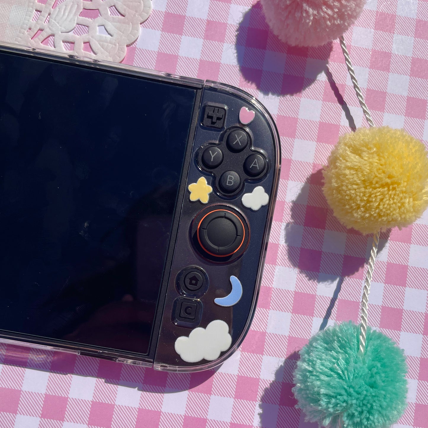 Dreamy Cloud Clear Nintendo Switch 2 Case image 4