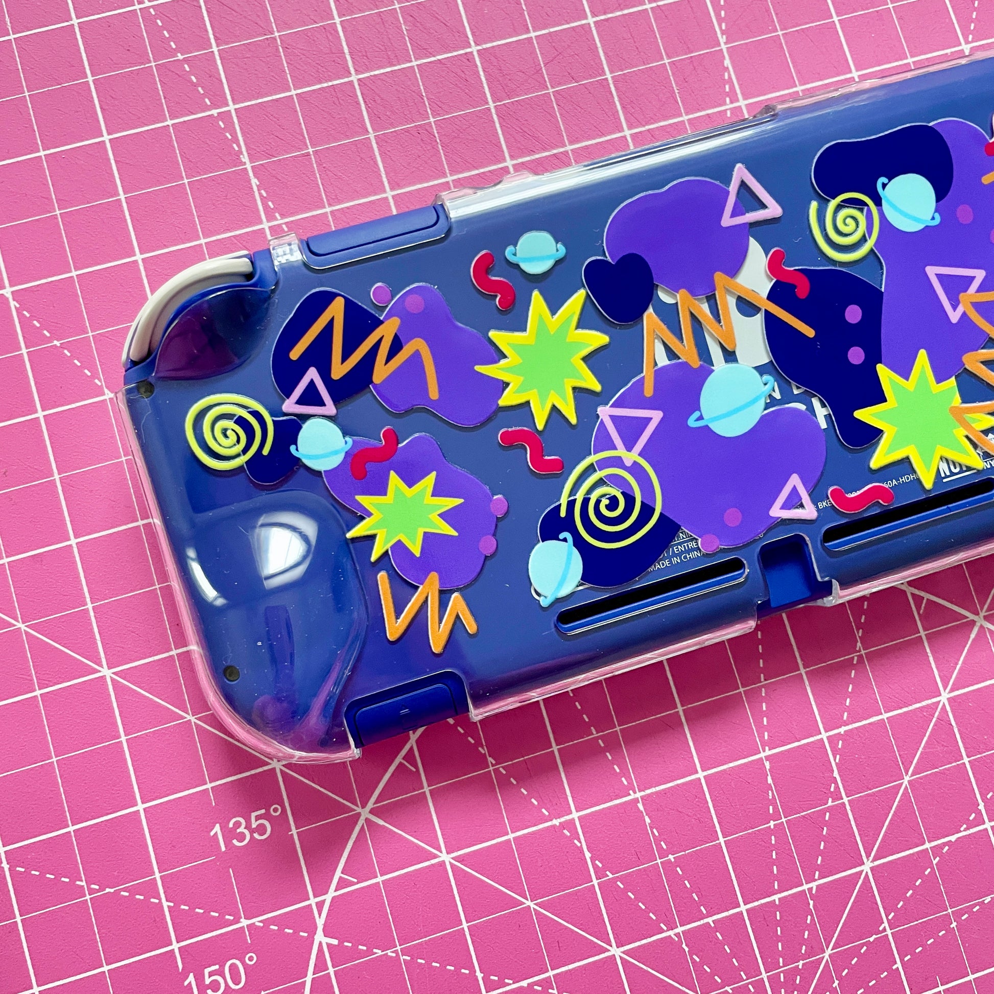 Arcade Carpet Clear Switch Lite Case image 3