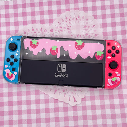 Strawberry Milk Switch OLED Case image 3
