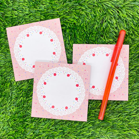 Vanilla Cake Memo Pad image 0