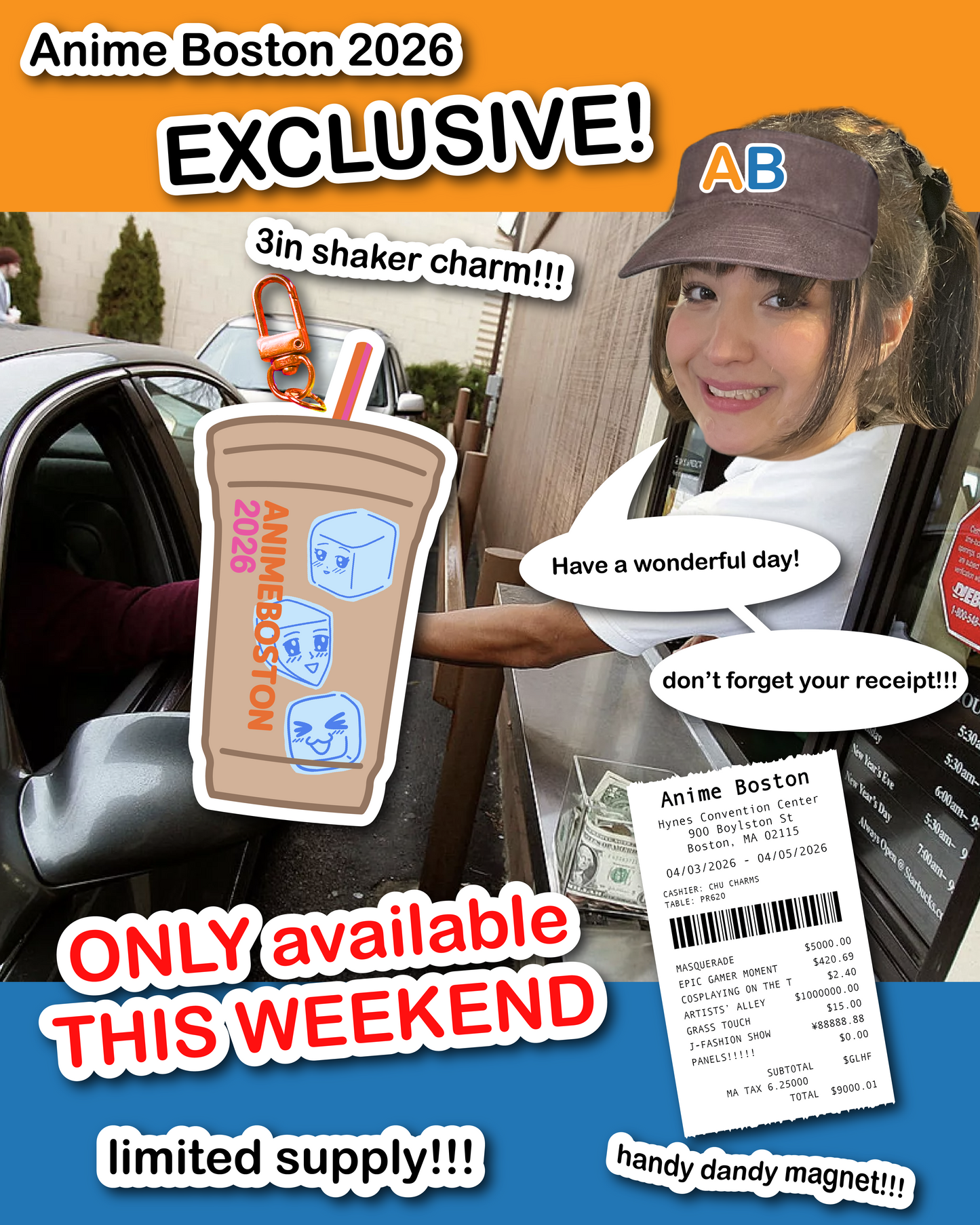 Anime Boston 2026 Exclusive Magnet