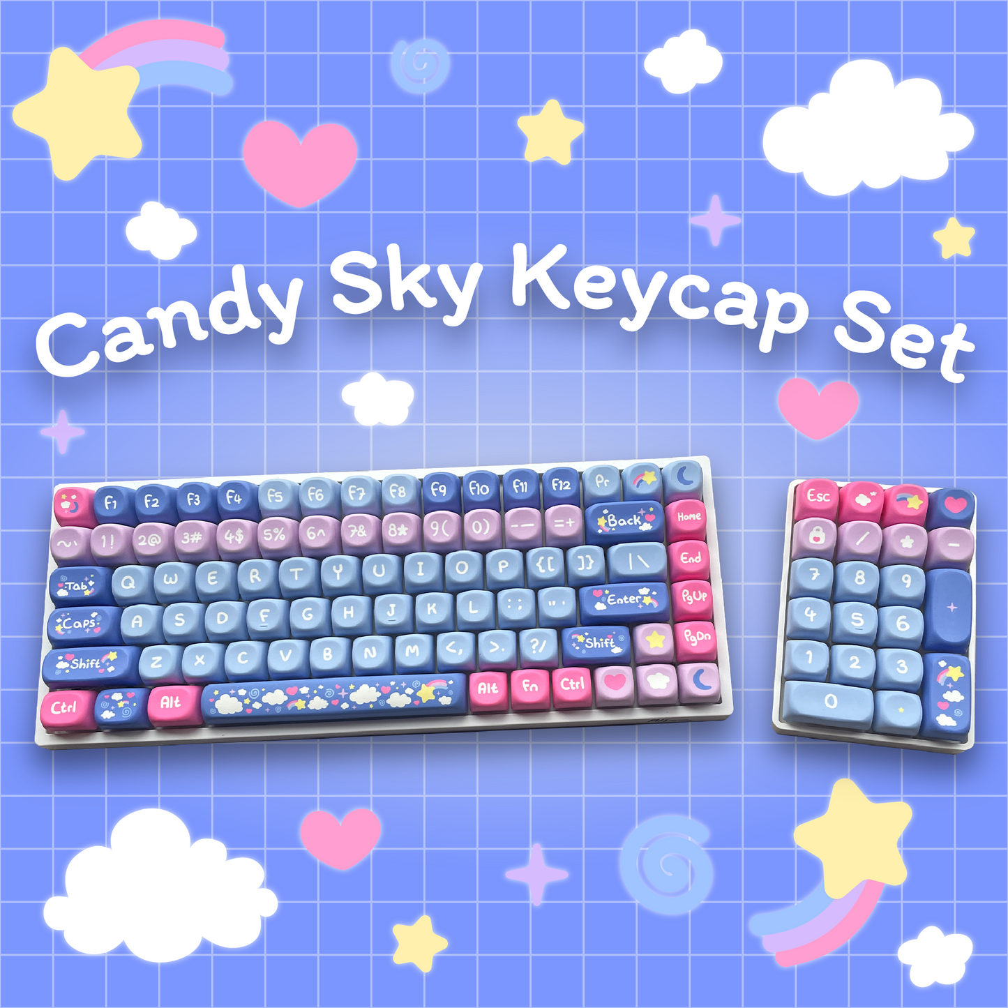 Candy Sky Keycap Set