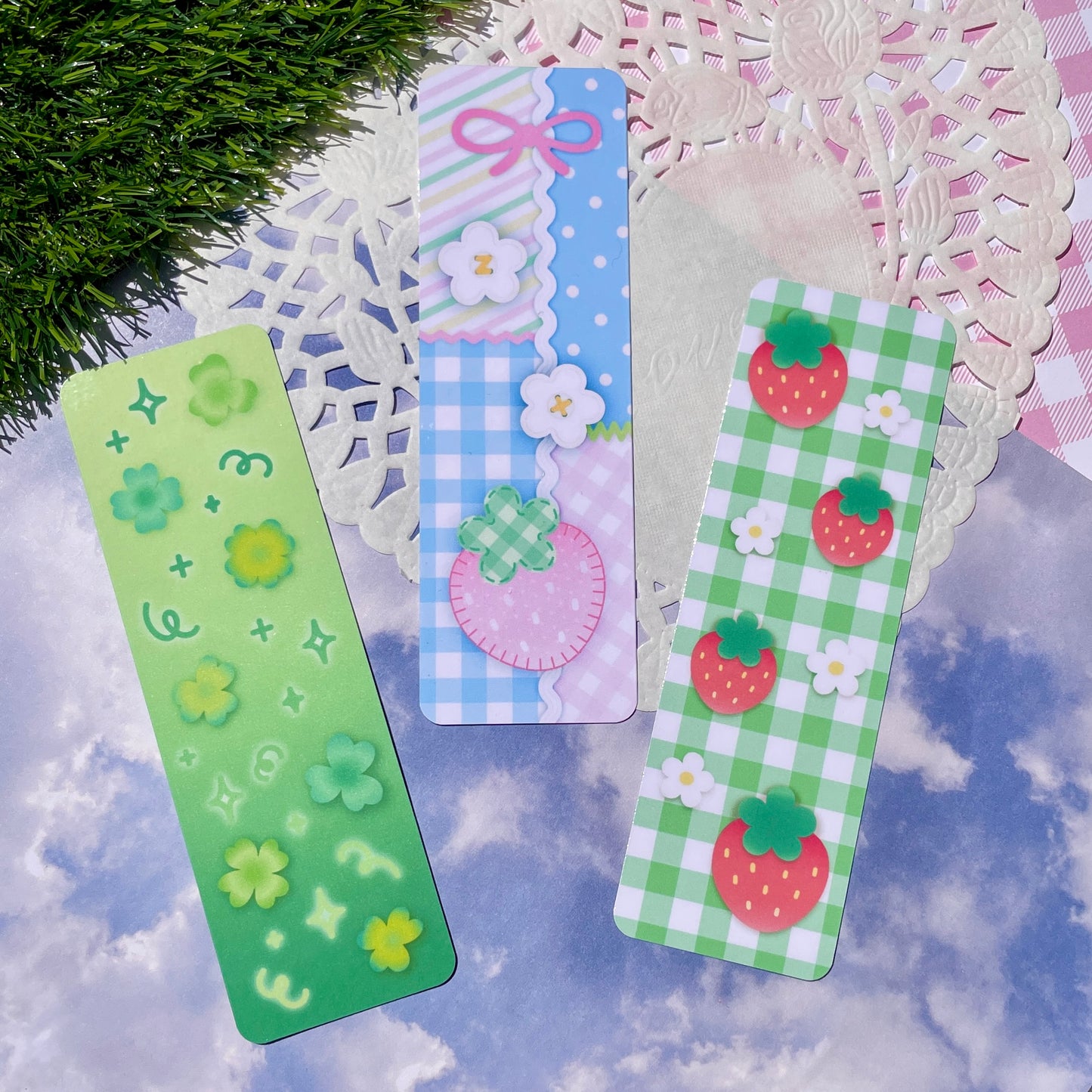 Lucky Clover Bookmark