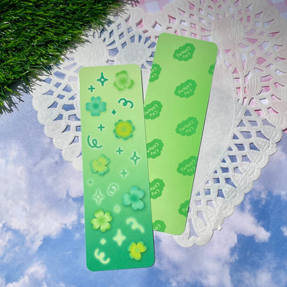 Lucky Clover Bookmark