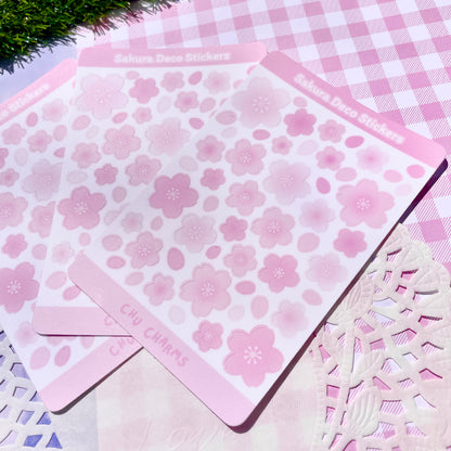 Sakura Deco Sticker Sheet