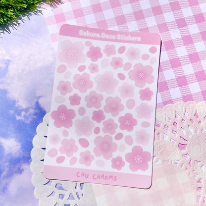 Sakura Deco Sticker Sheet