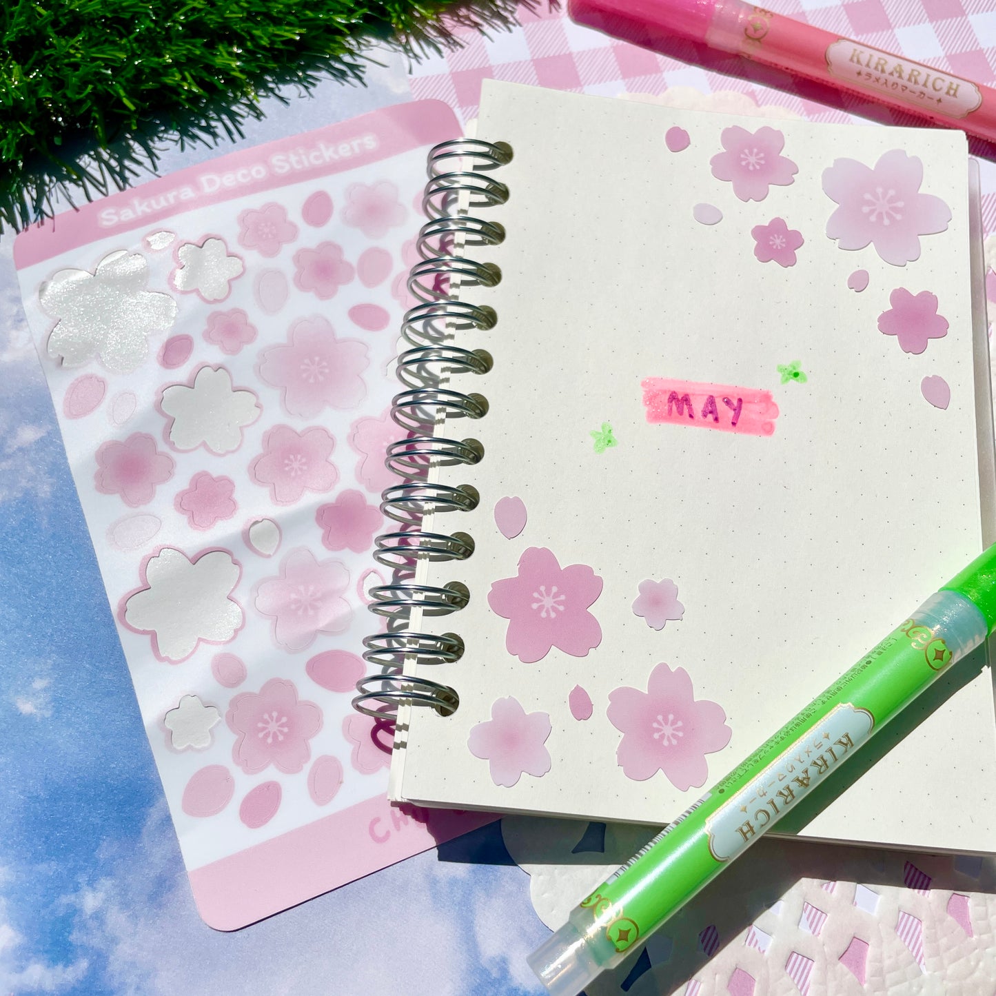 Sakura Deco Sticker Sheet