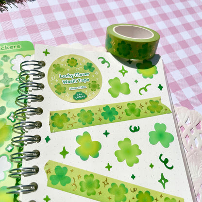 Lucky Clover Deco Sticker Sheet