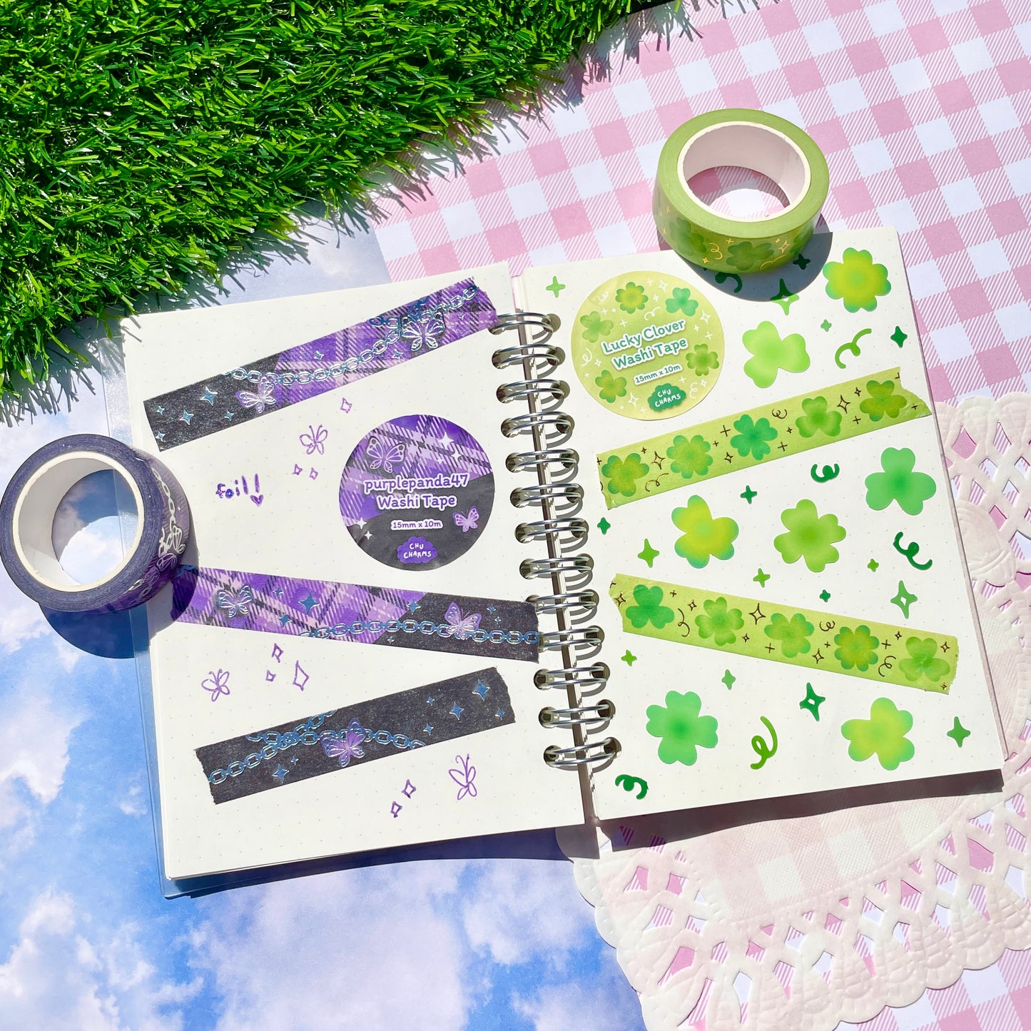 purplepanda47 Foil Washi Tape