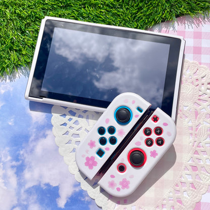 Sakura White Nintendo Switch Case