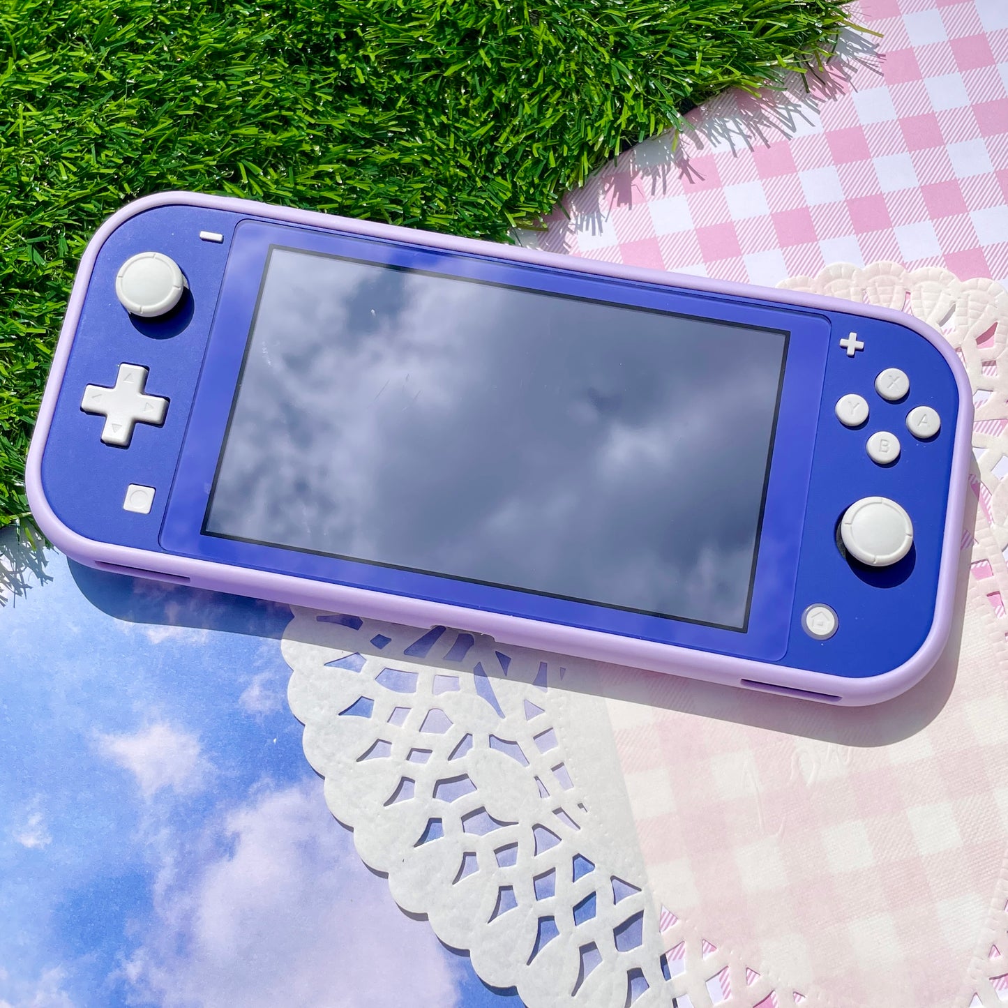 Purple Dreamy Cloud Nintendo Switch Lite Case