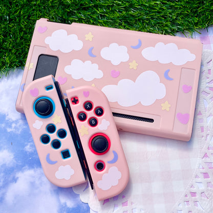 Pink Dreamy Cloud Nintendo Switch Case
