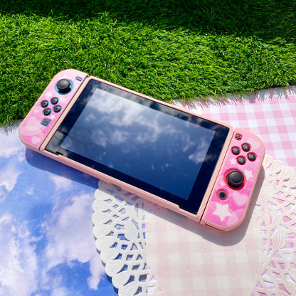 Pink Bubble Nintendo Switch Case