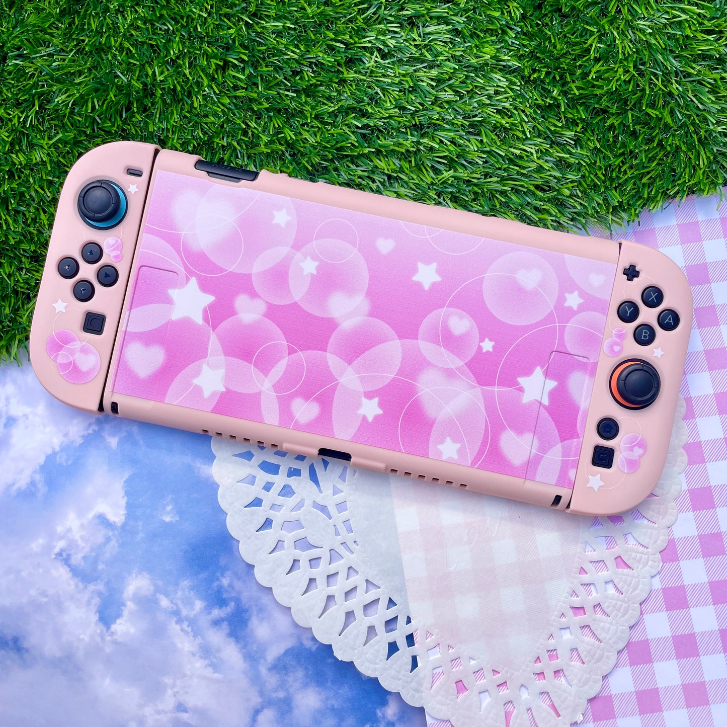 Pink Bubble Nintendo Switch 2 Case