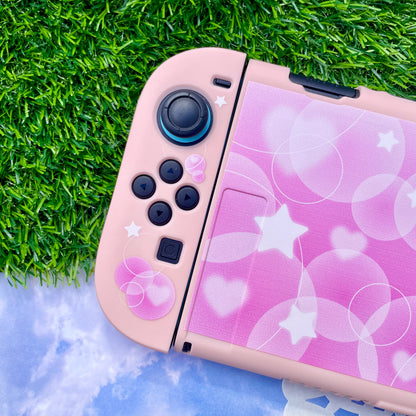 Pink Bubble Nintendo Switch 2 Case