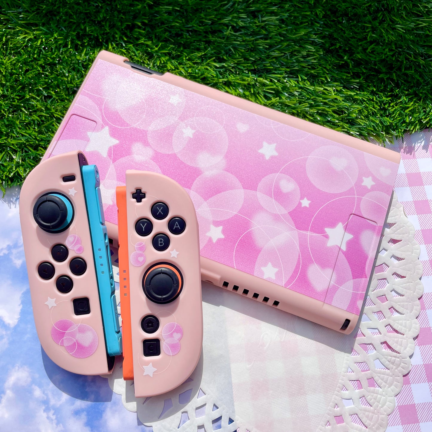 Pink Bubble Nintendo Switch 2 Case