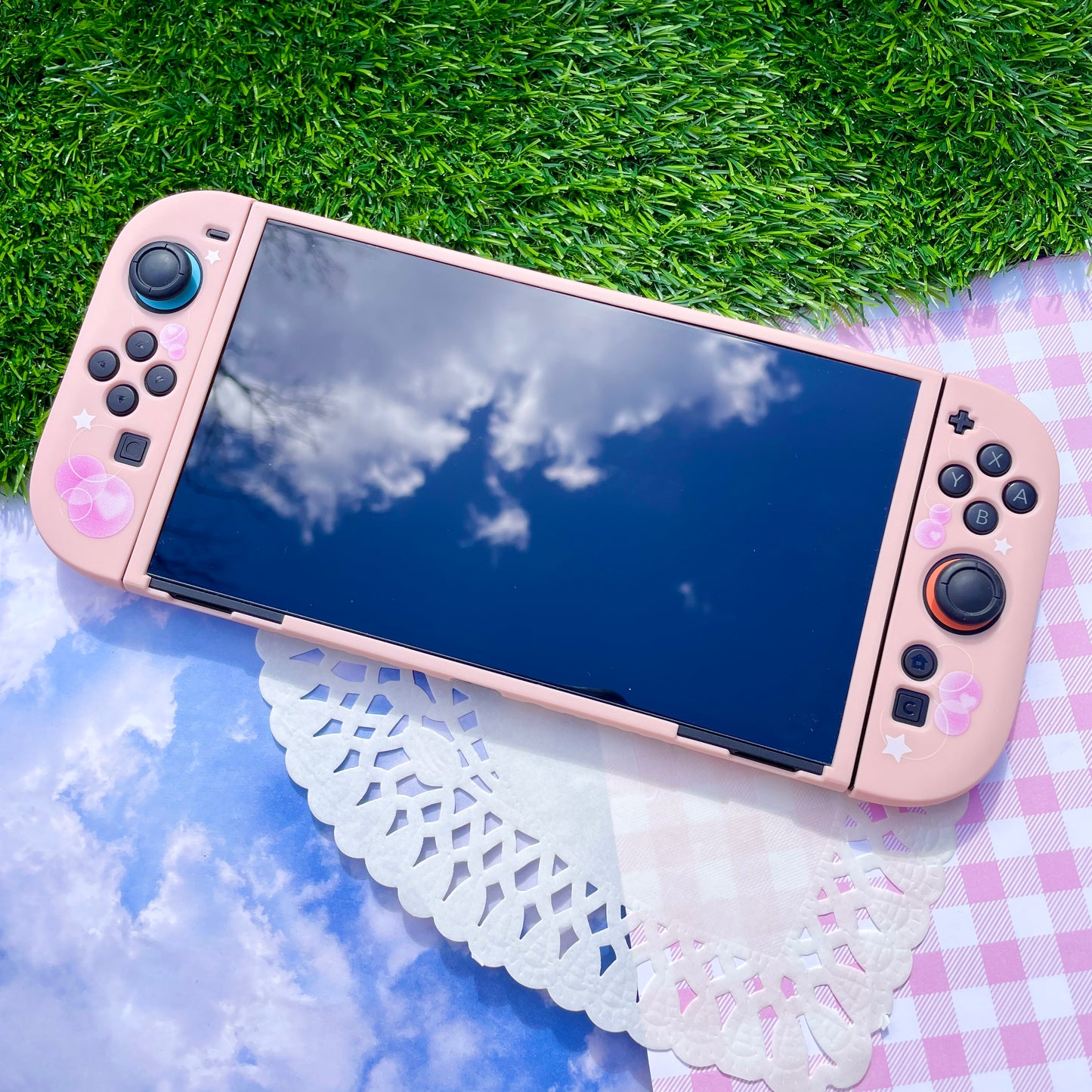 Pink Bubble Nintendo Switch 2 Case
