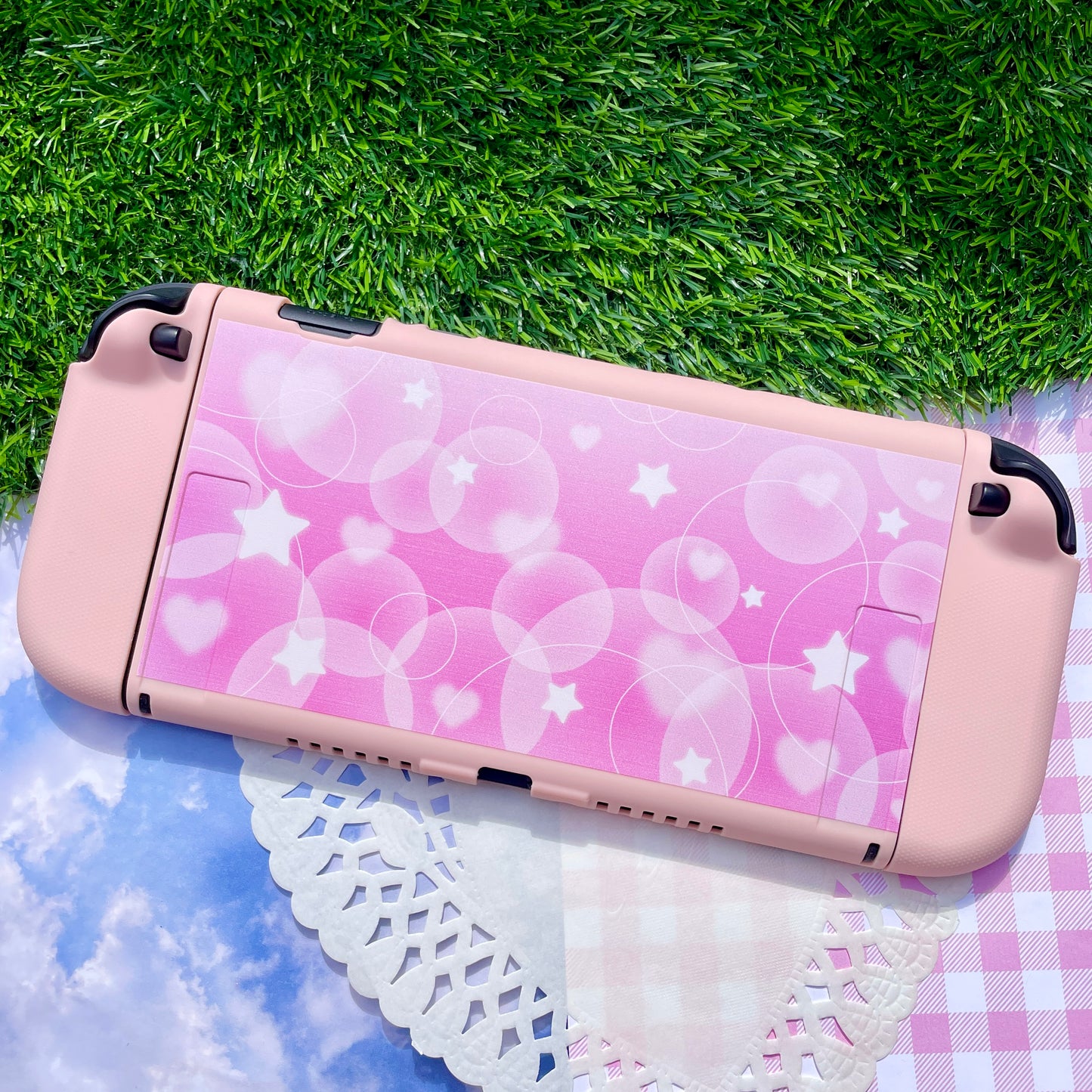 Pink Bubble Nintendo Switch 2 Case