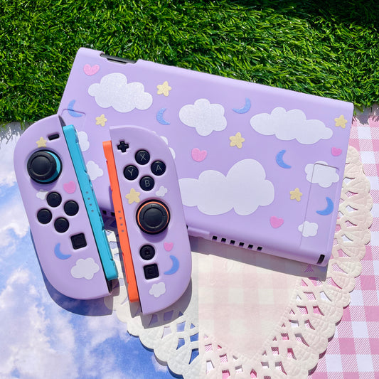 Purple Dreamy Cloud Nintendo Switch 2 Case