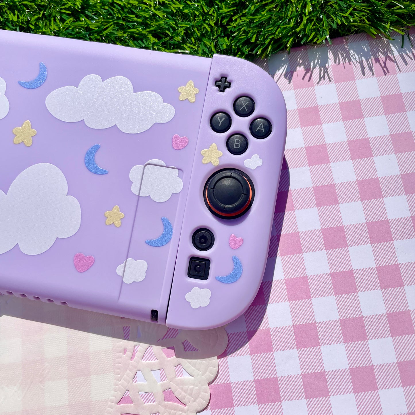 Purple Dreamy Cloud Nintendo Switch 2 Case