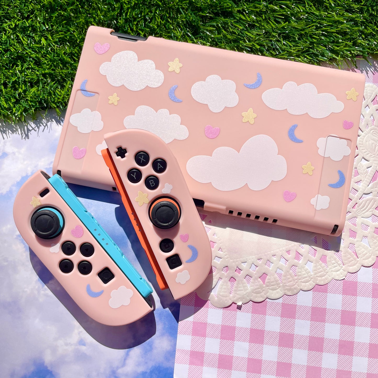 Pink Dreamy Cloud Nintendo Switch 2 Case