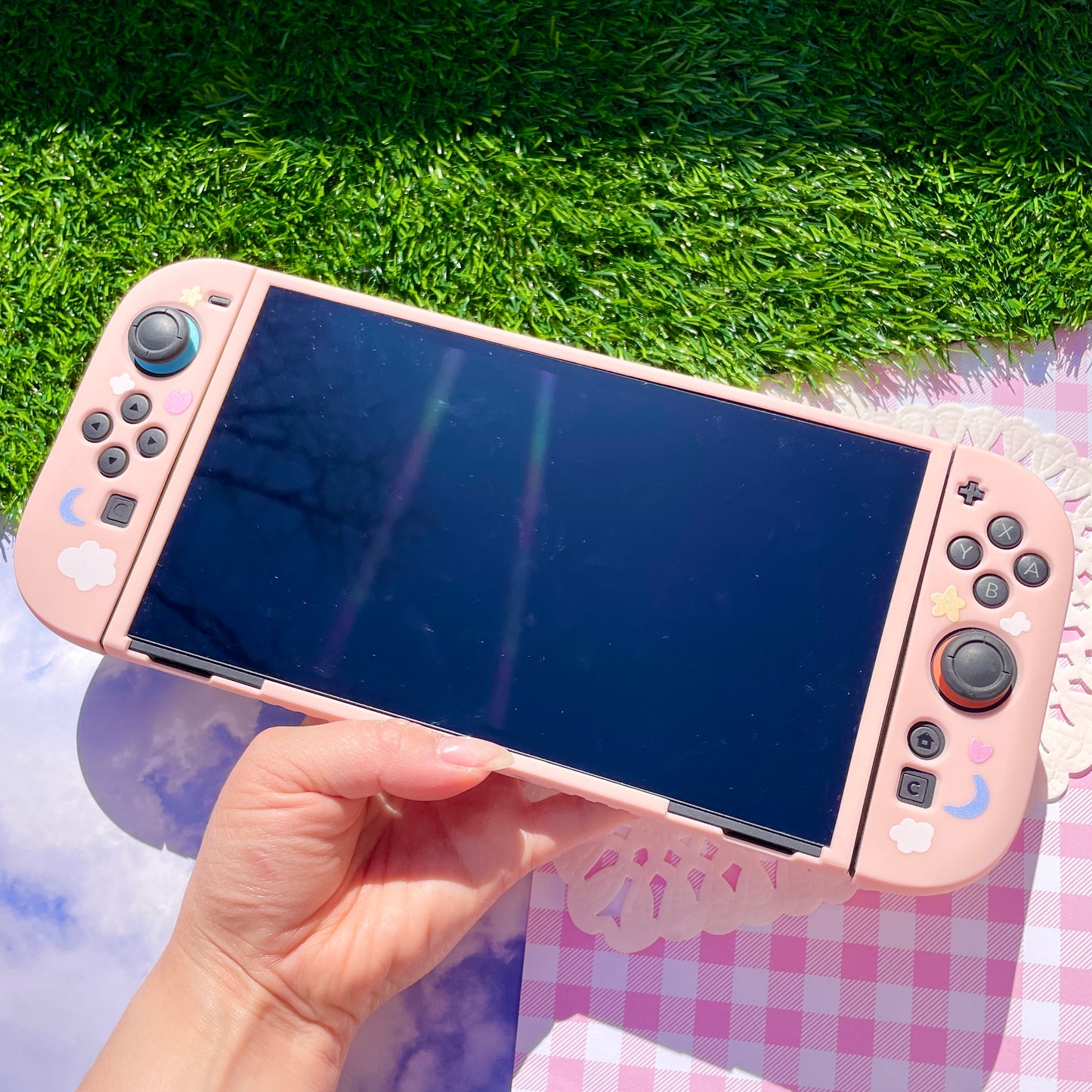 Pink Dreamy Cloud Nintendo Switch 2 Case