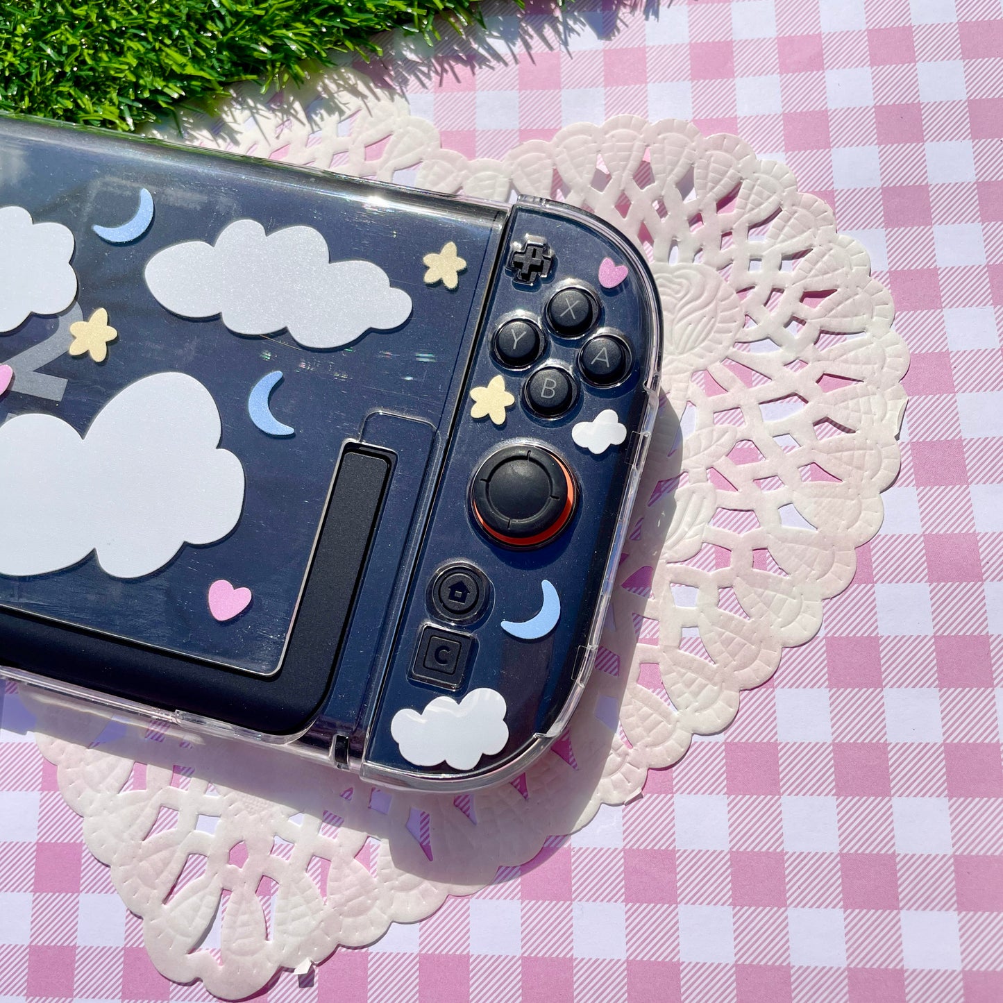 Dreamy Cloud Clear Nintendo Switch 2 Case