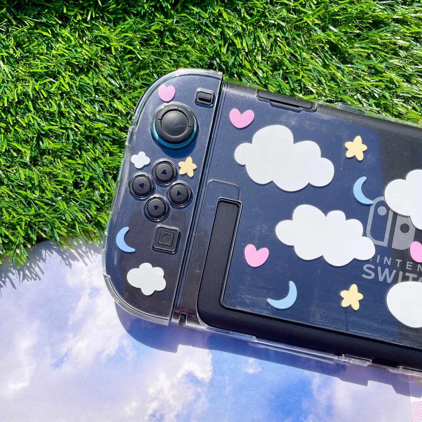 Dreamy Cloud Clear Nintendo Switch 2 Case