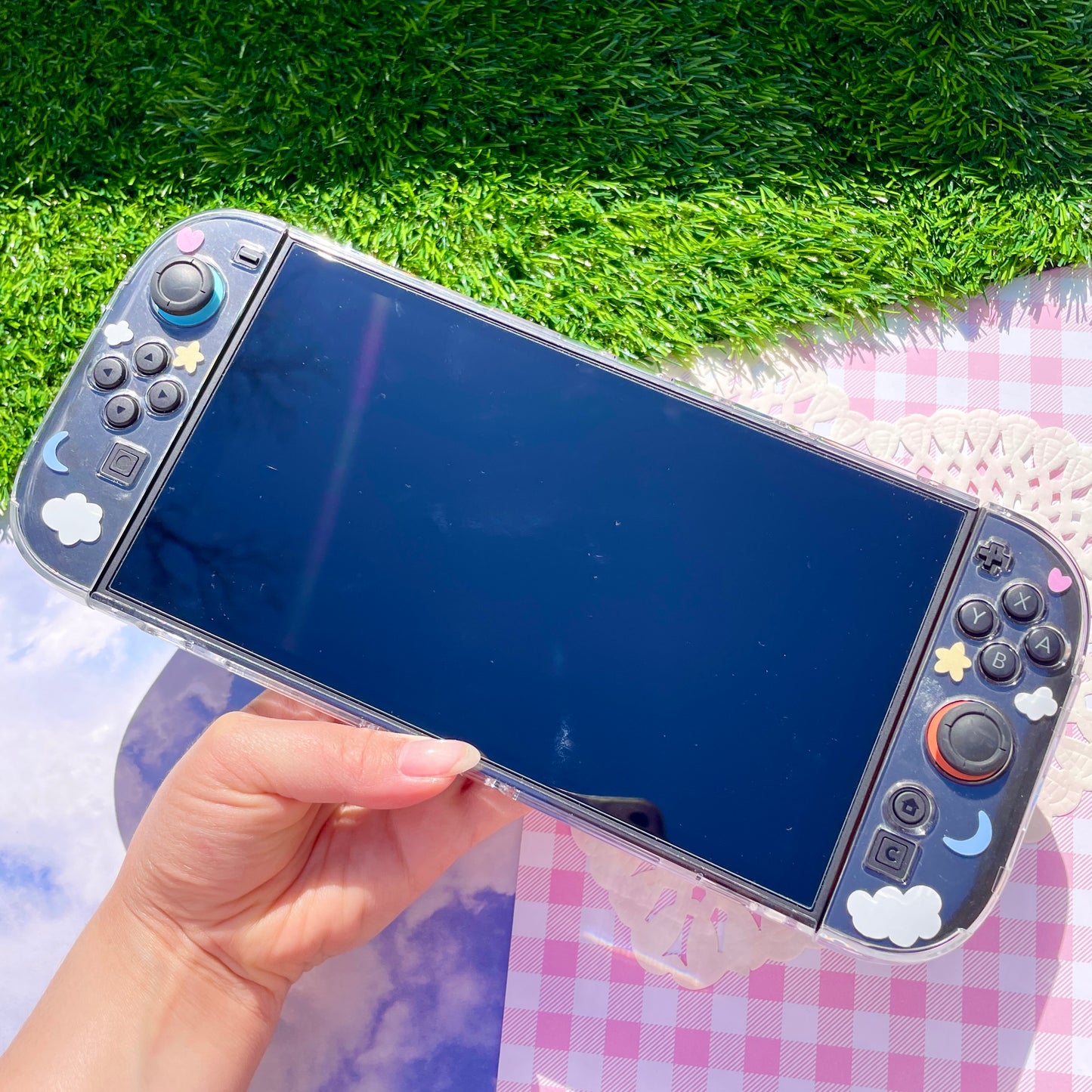Dreamy Cloud Clear Nintendo Switch 2 Case