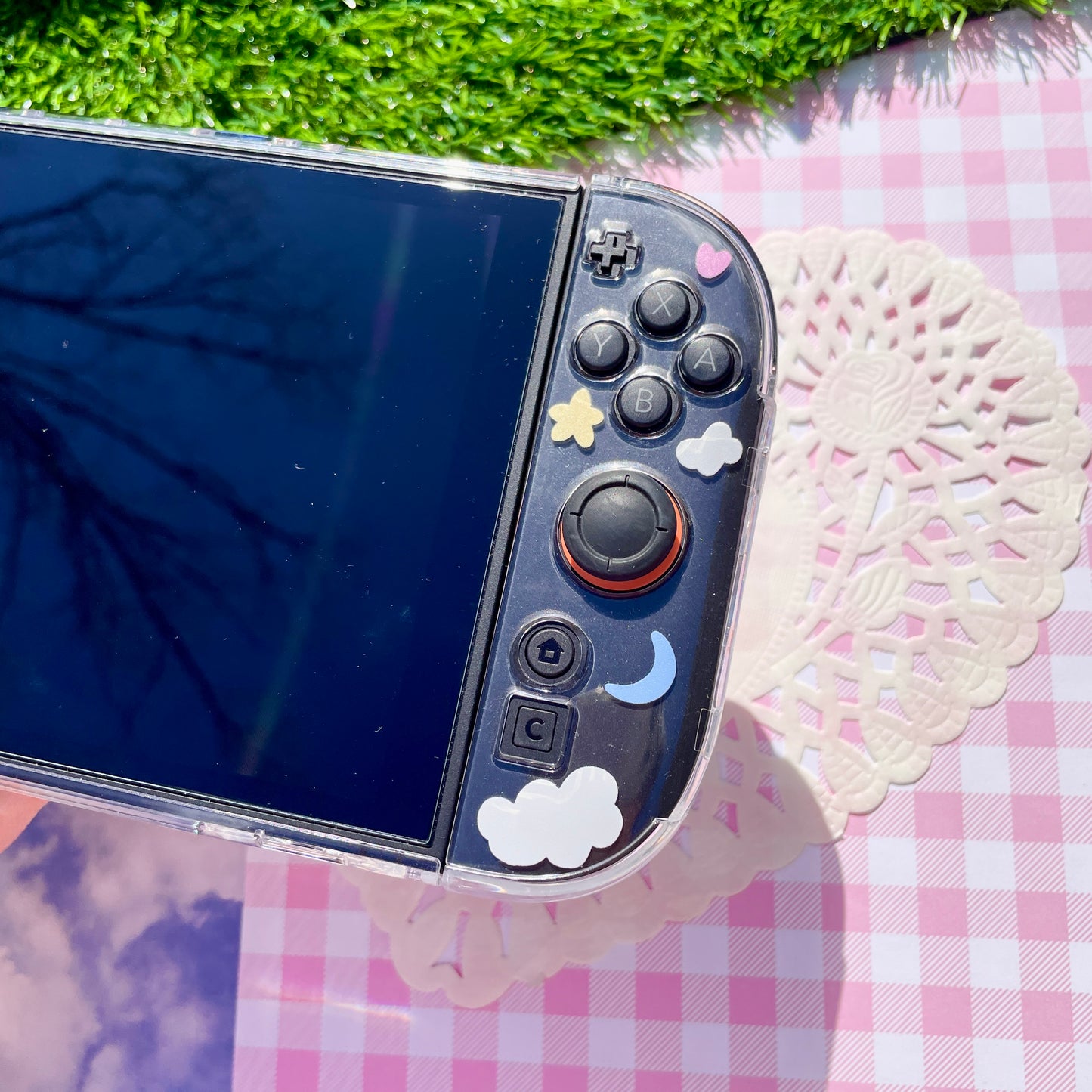 Dreamy Cloud Clear Nintendo Switch 2 Case
