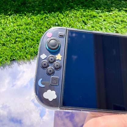 Dreamy Cloud Clear Nintendo Switch 2 Case
