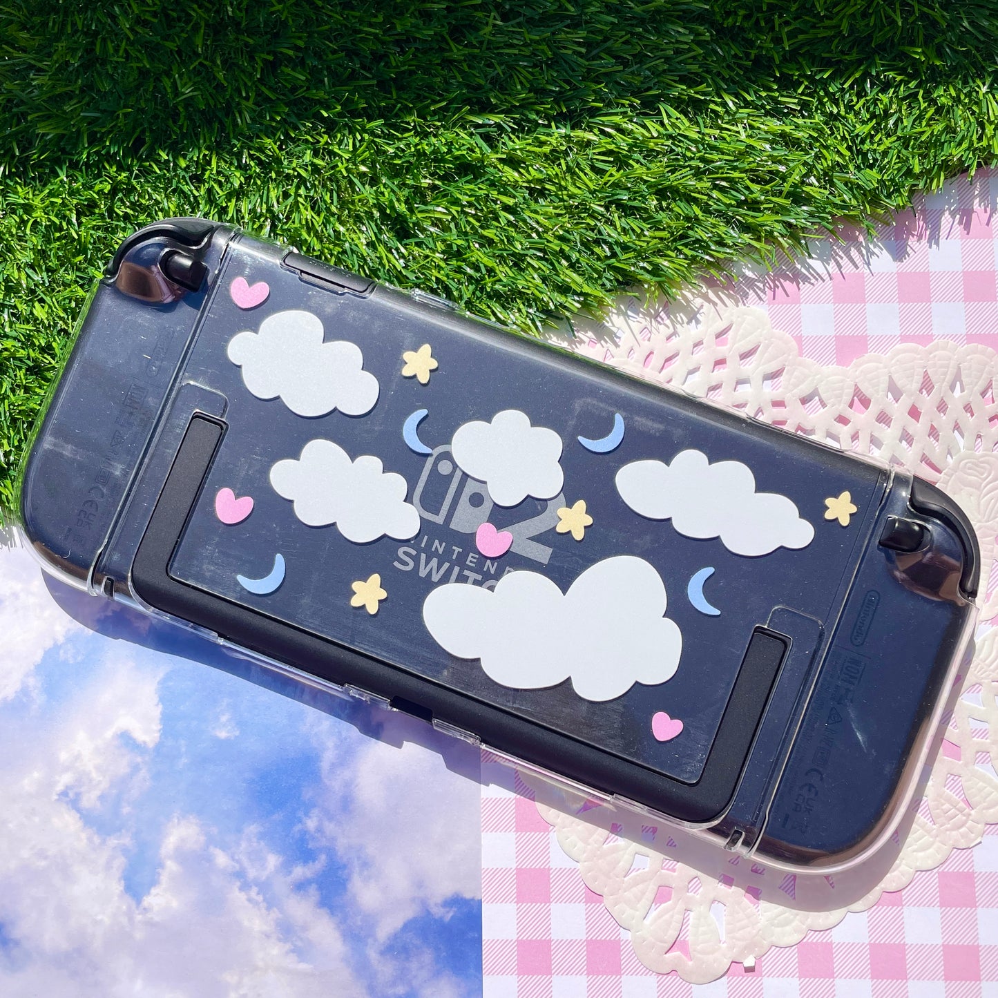 Dreamy Cloud Clear Nintendo Switch 2 Case