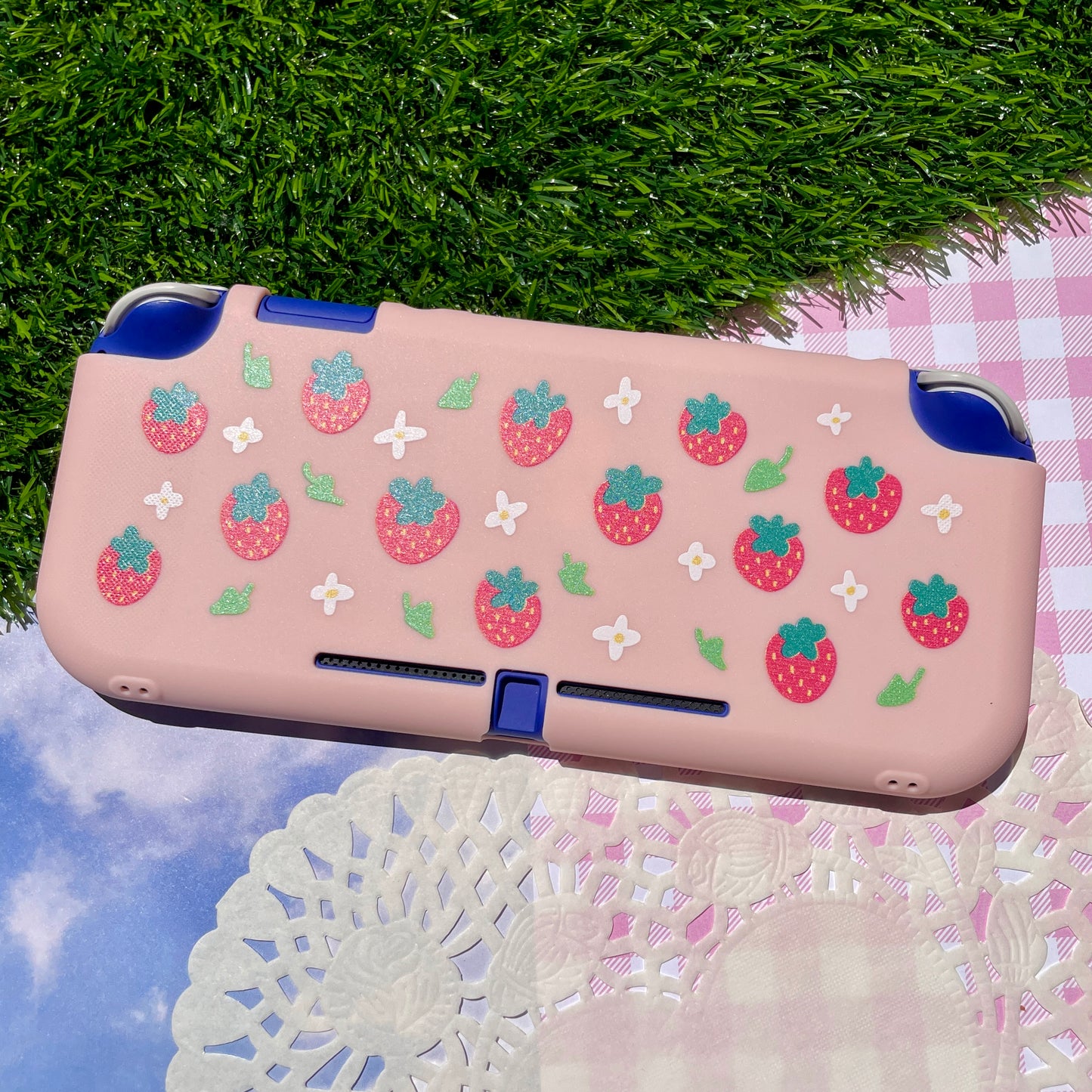 Strawberry Nintendo Switch Lite Case