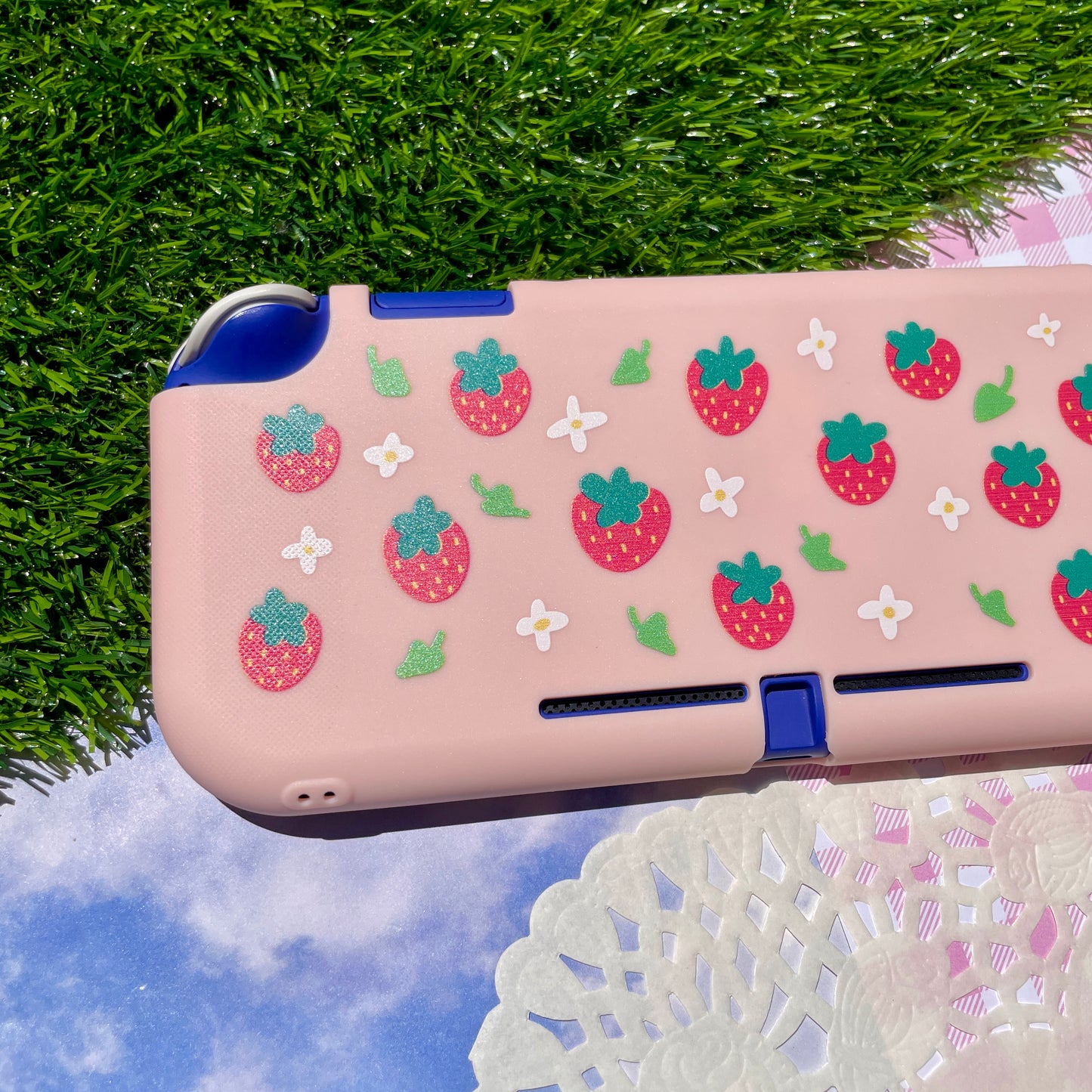 Strawberry Nintendo Switch Lite Case