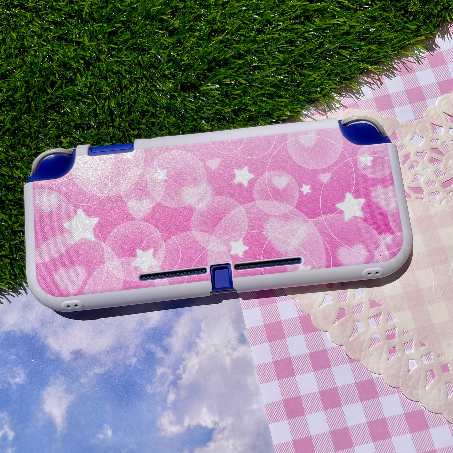Pink Bubble Nintendo Switch Lite Case