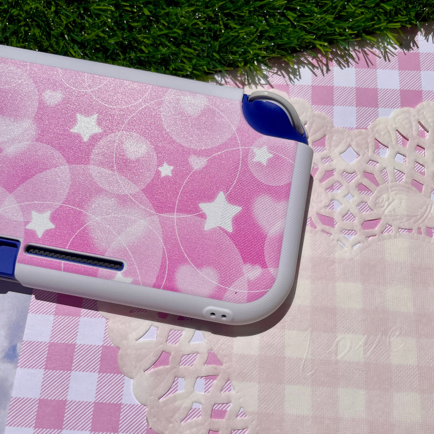 Pink Bubble Nintendo Switch Lite Case
