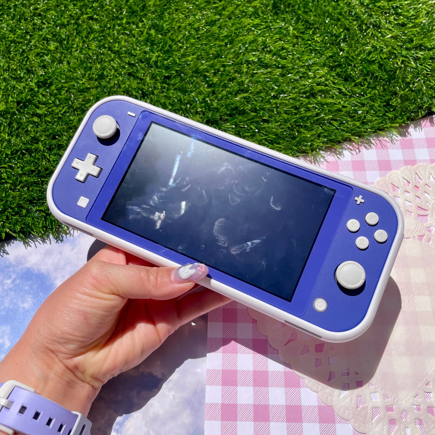 Pink Bubble Nintendo Switch Lite Case