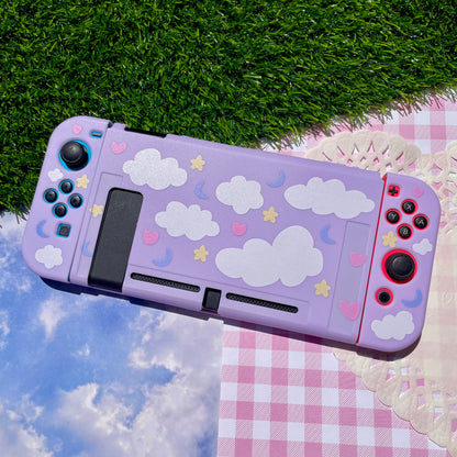 Purple Dreamy Cloud Nintendo Switch Case