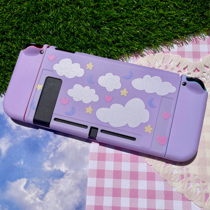 Purple Dreamy Cloud Nintendo Switch Case